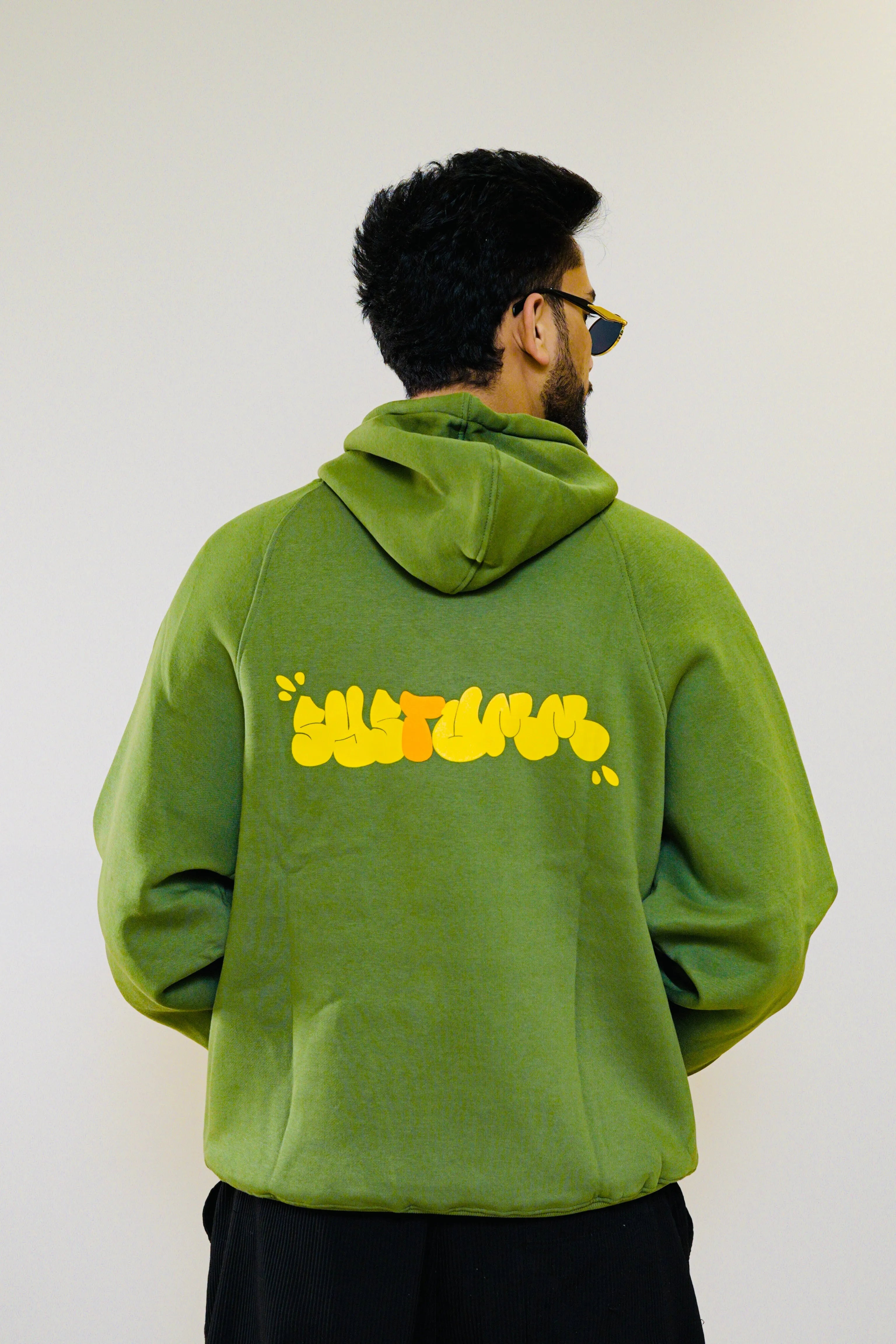 Green Hoodie - Systumm Clothing